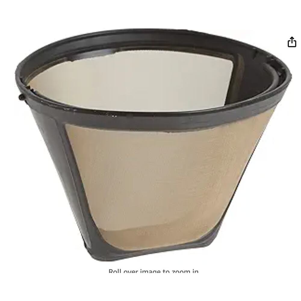 Cuisinart Gold Tone Filter GTF 10-14 Cup Reusable Coffee Maker Filter